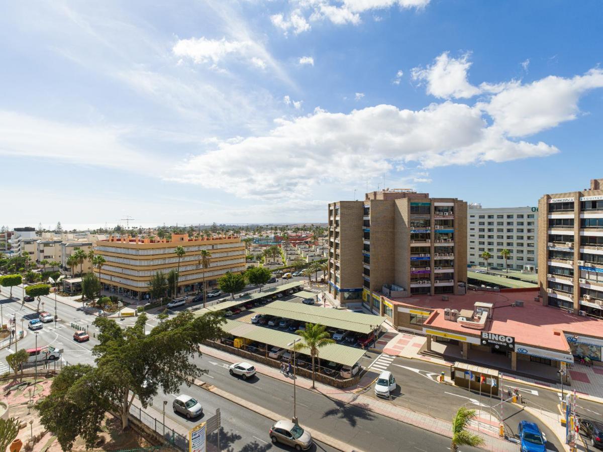 Top Floor Sea View Central Holiday Home Maspalomas  Esterno foto